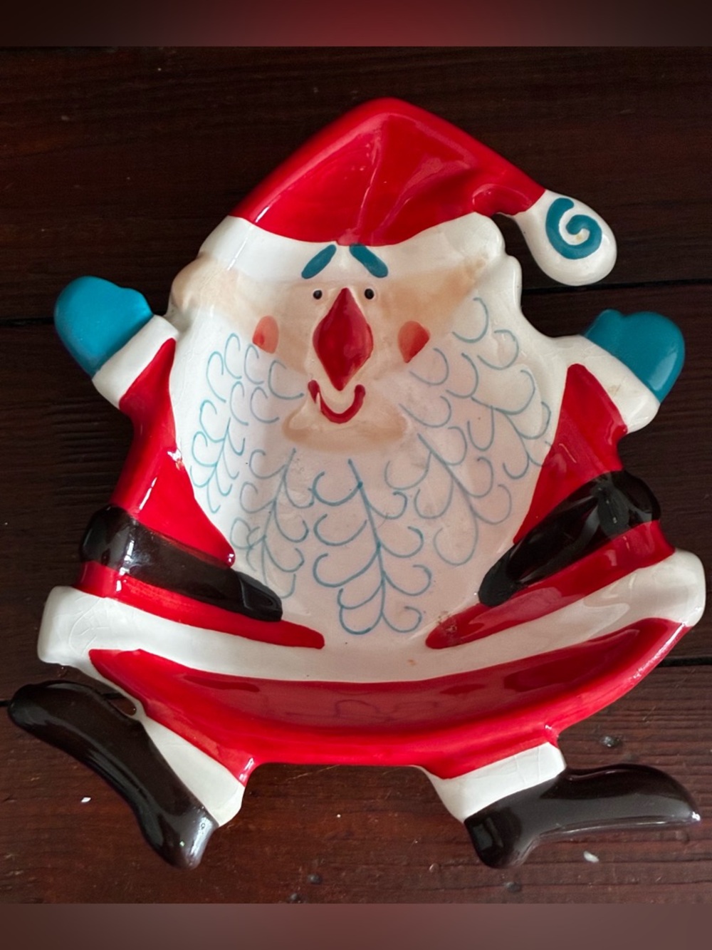 Boston Warehouse Christmas Holiday Condiment Serving Dish